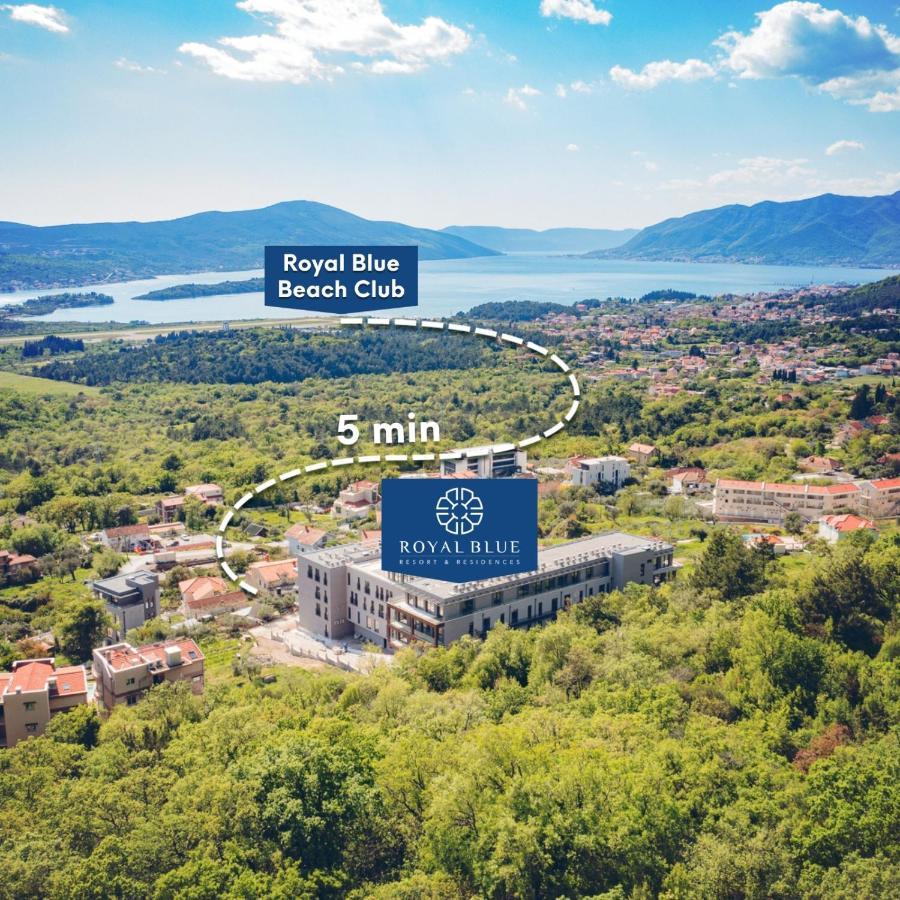 Royal Blue Resort & Residences Tivat Bagian luar foto